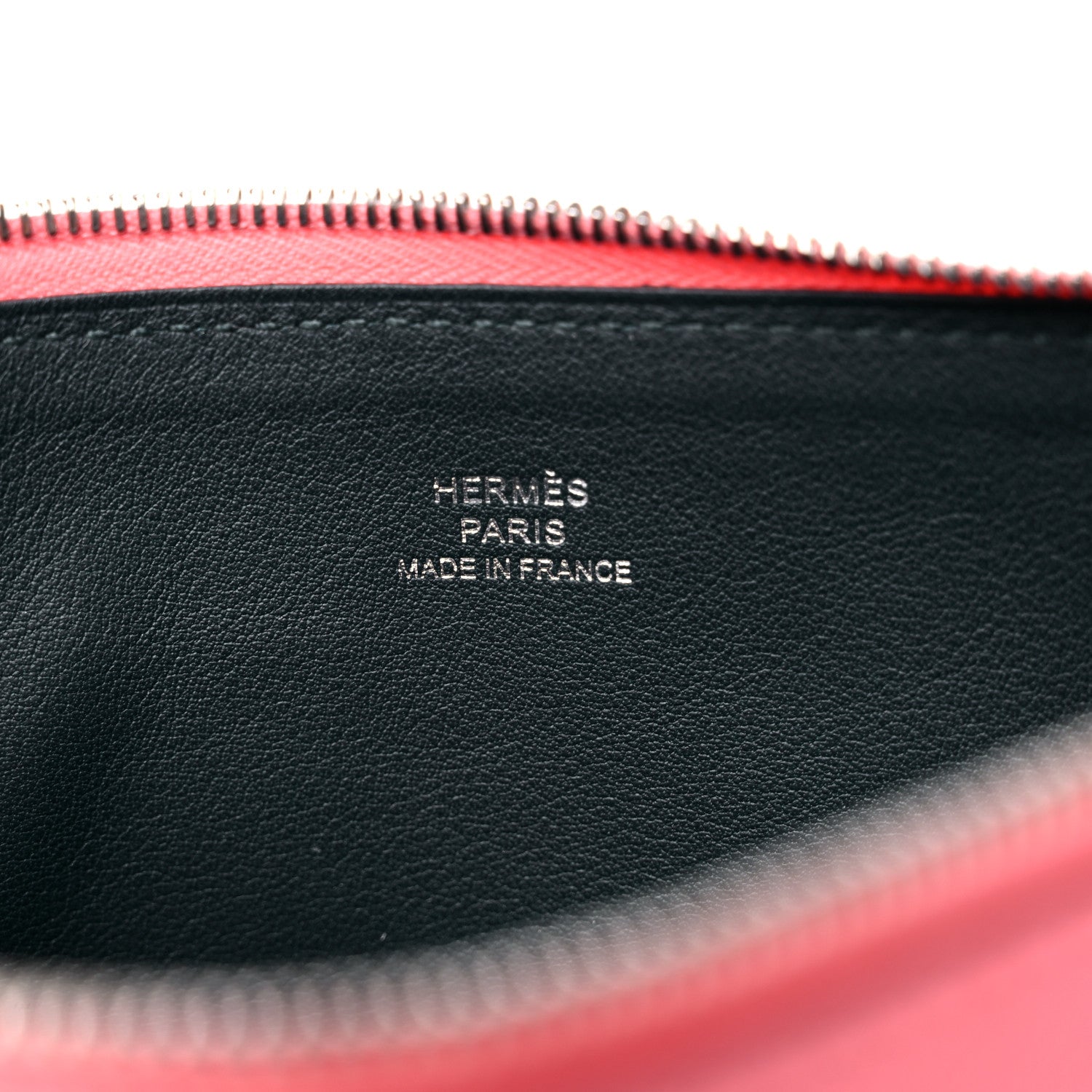 Hermes Evercolor Atout Pouch Rose Azalee Vert Cypress 6 of 11