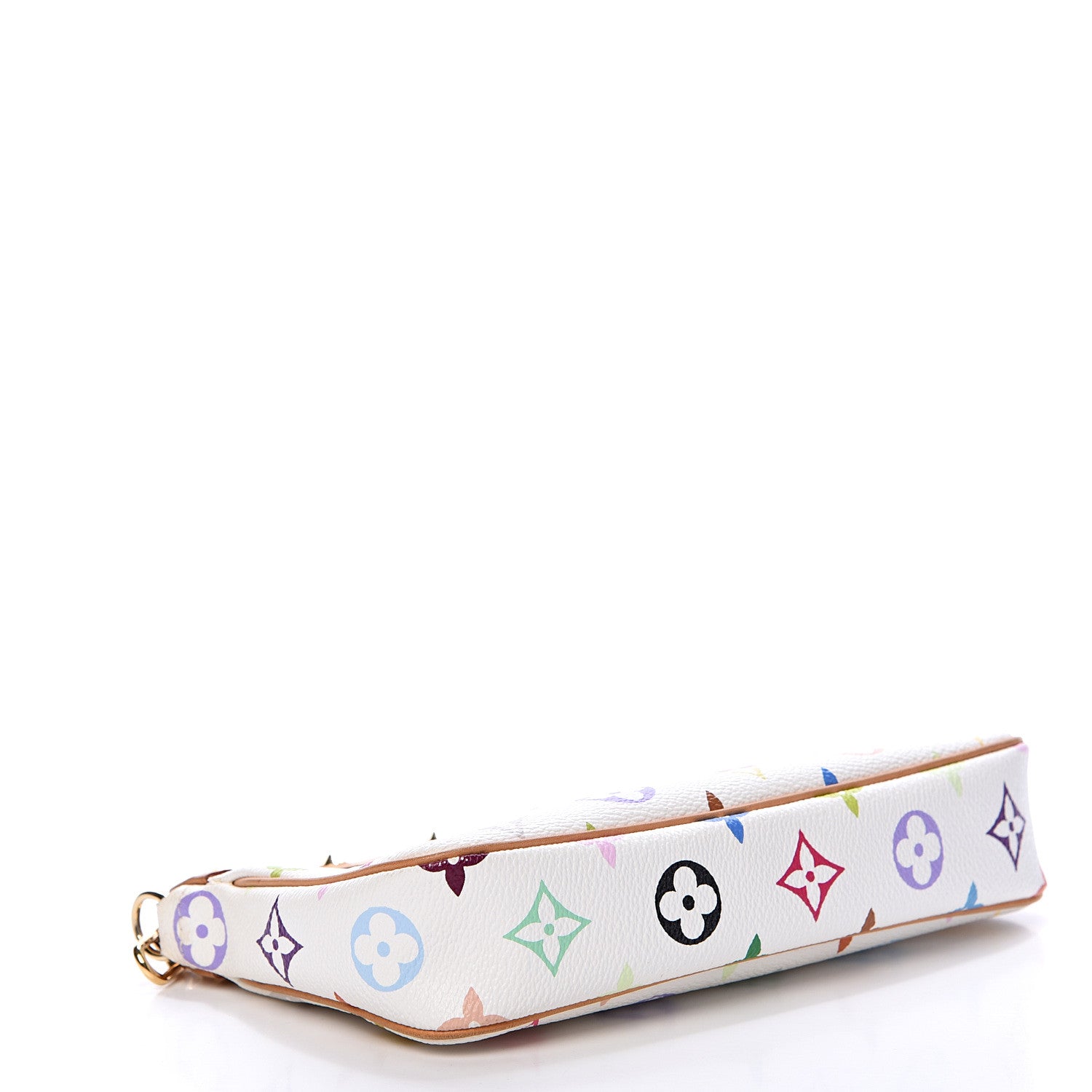 Louis Vuitton Monogram Multicolor Pochette Accessories White 3 of 10