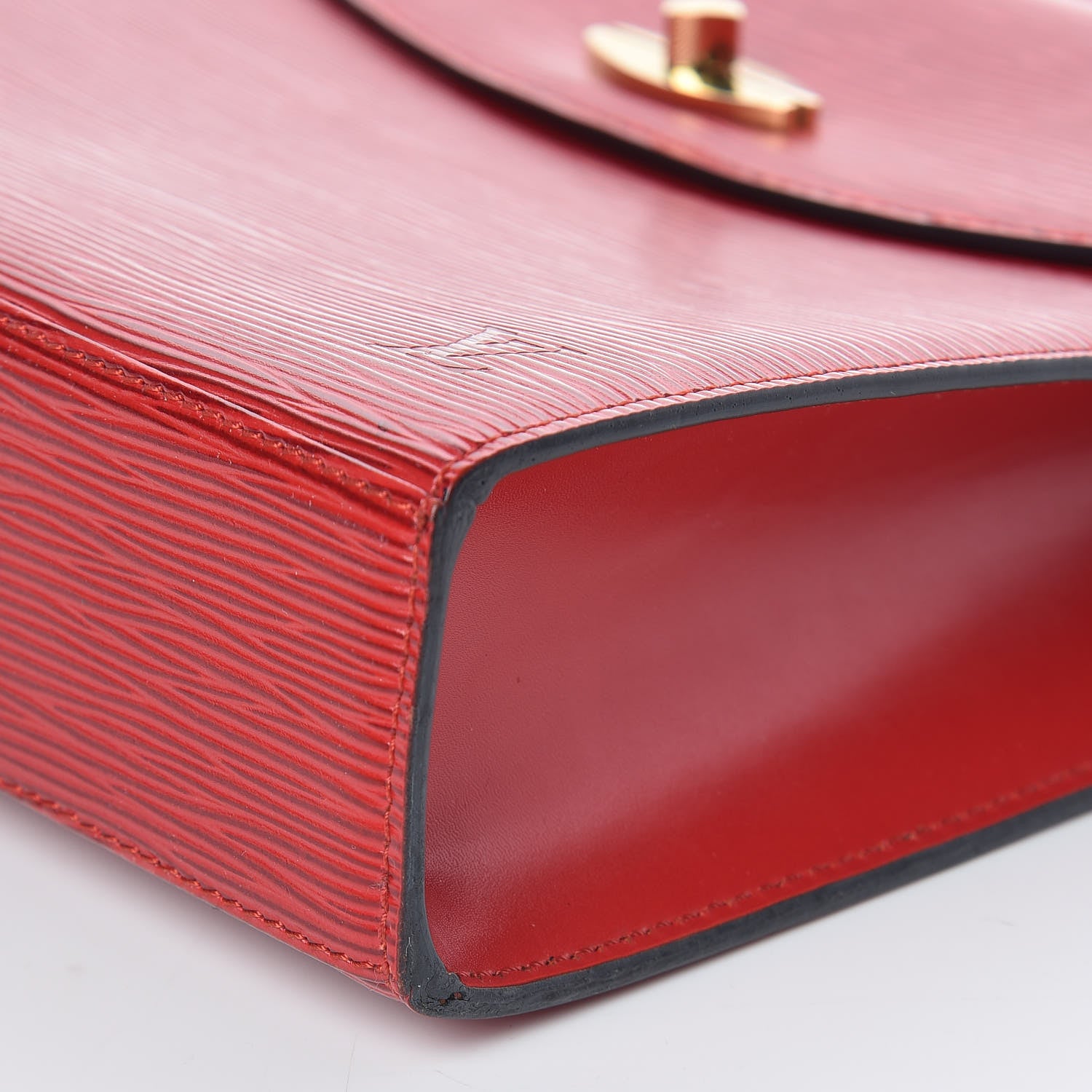 Louis Vuitton Epi Malesherbes Castillan Red 8 of 8