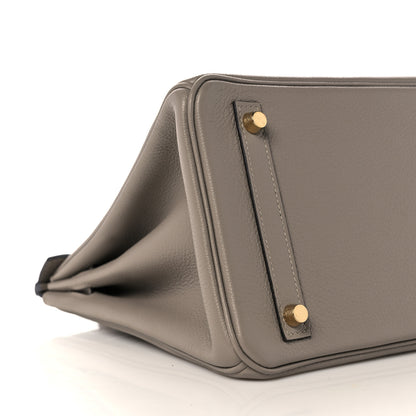 Hermes Togo Birkin 30 Gris Asphalte 8 of 36