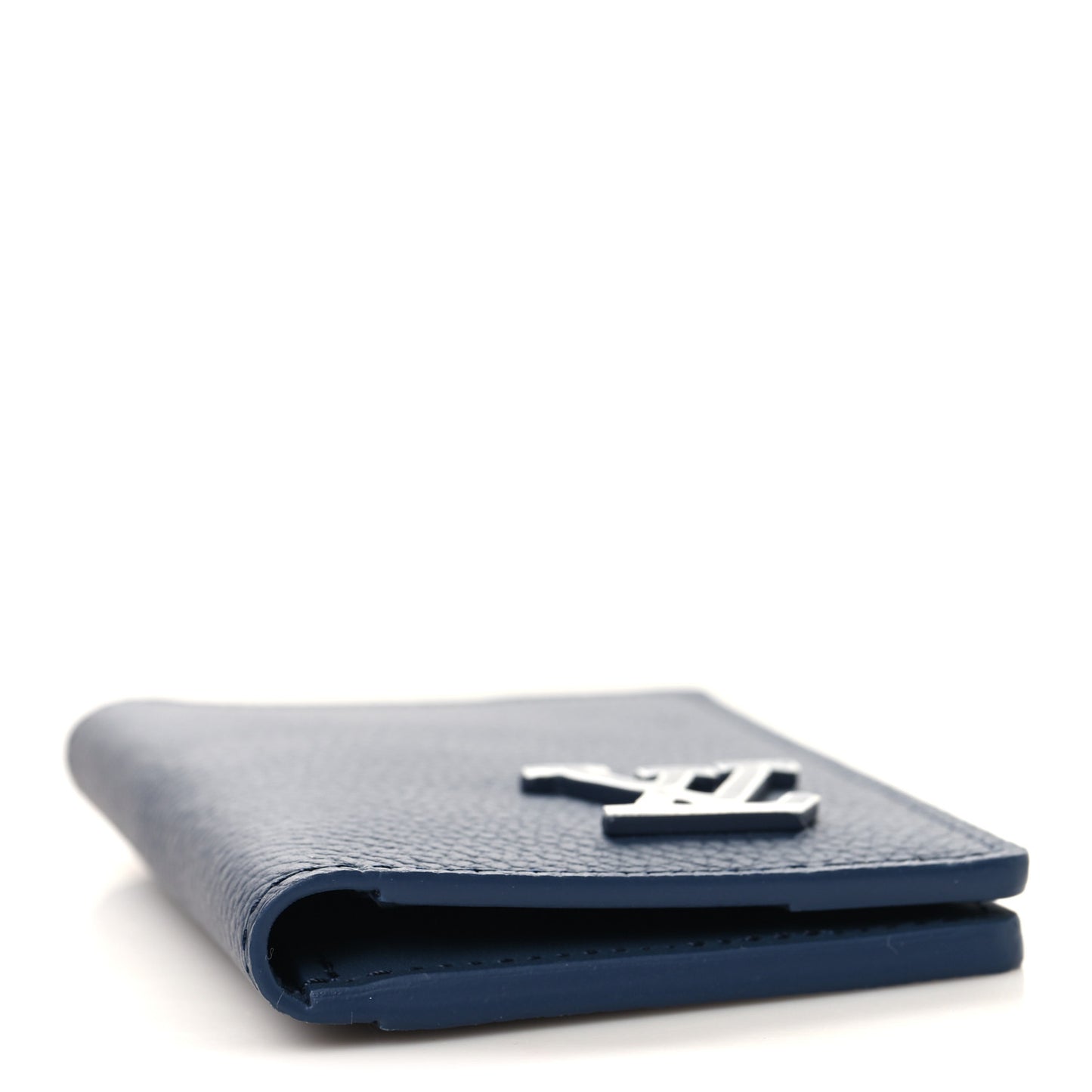 Grained Calfskin Aerogram Pocket Organizer Navy