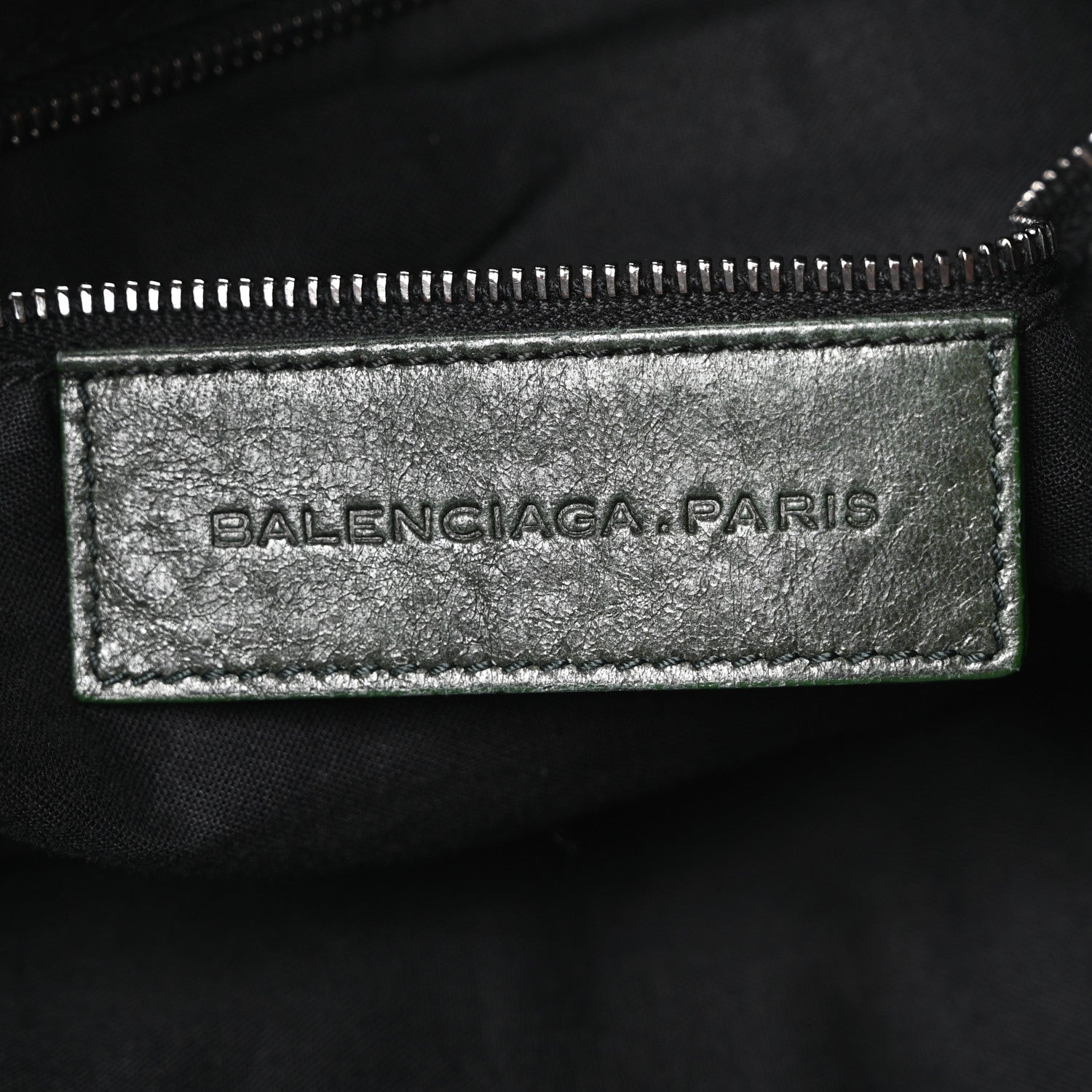 Balenciaga Agneau Classic Hardware Day Hobo Green 6 of 10