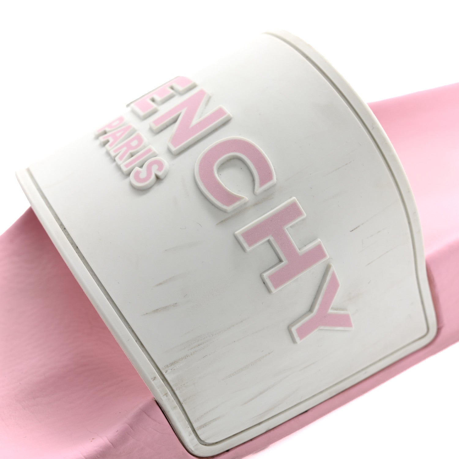 Givenchy Rubber Logo Pool Slide Sandals 39 Candy Pink 11 of 12