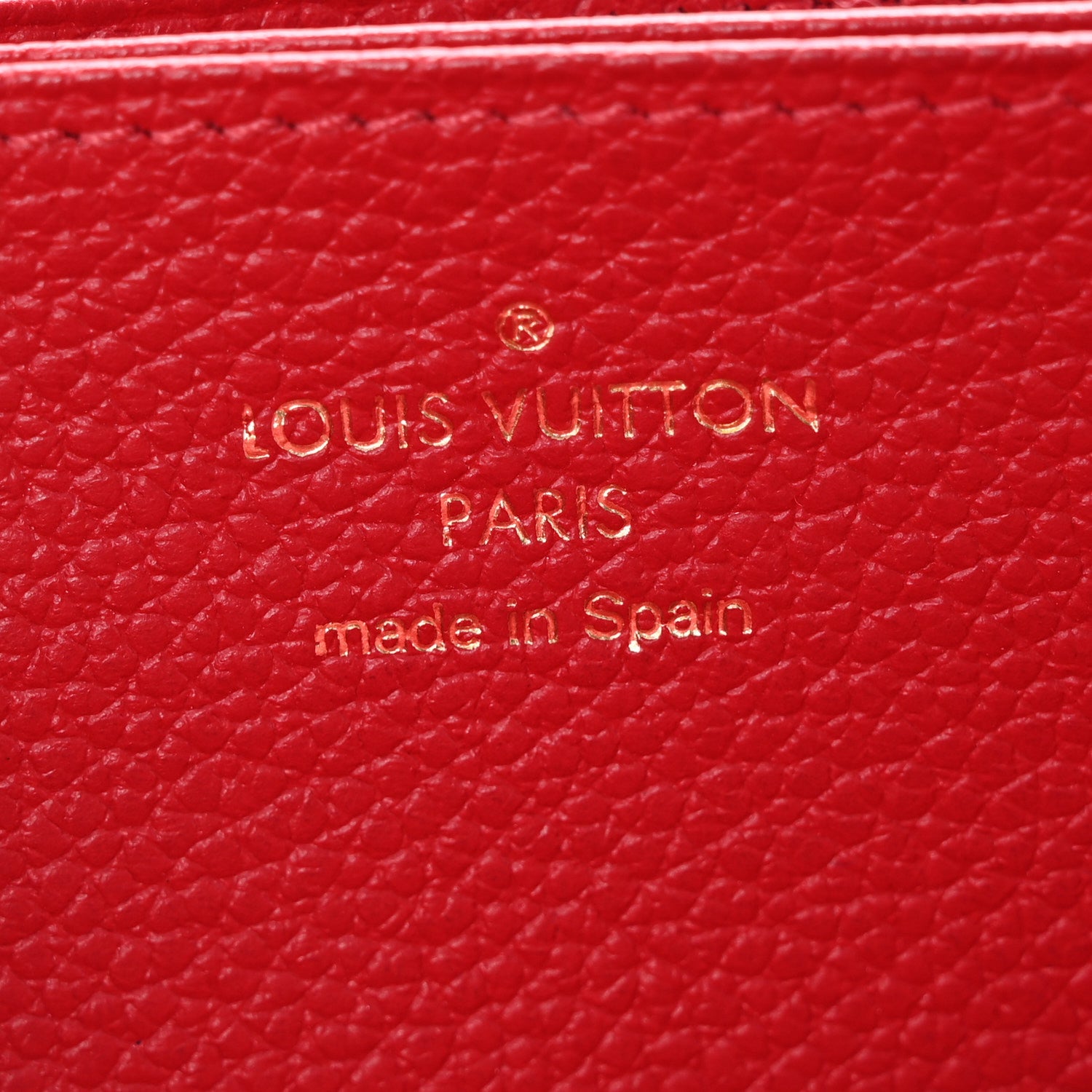 Louis Vuitton Empreinte Zippy Wallet Scarlet 6 of 12