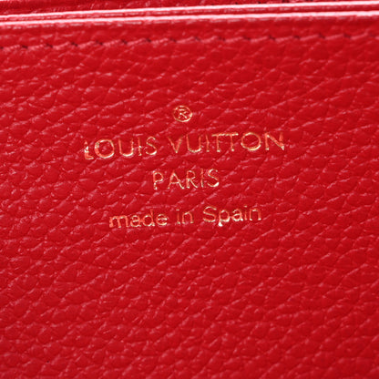 Louis Vuitton Empreinte Zippy Wallet Scarlet 6 of 12