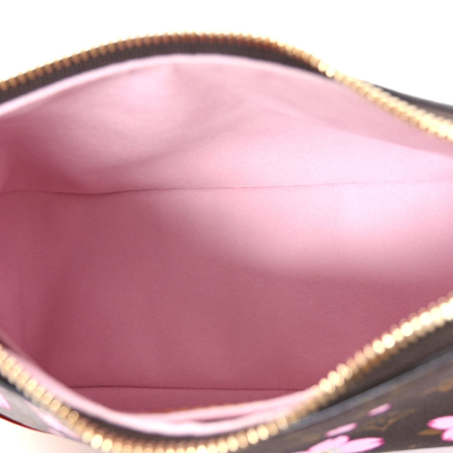 LV X TM Monogram Cherry Blossom Boulogne Sakura Brown