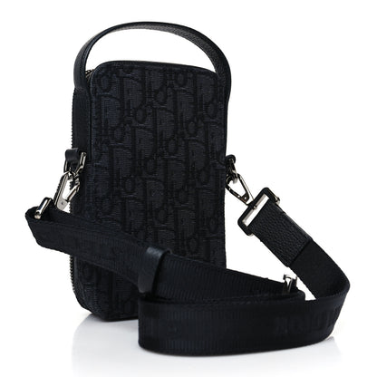 Christian Dior Oblique Micro Rider Pouch Black 3 of 9