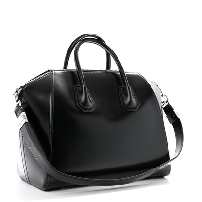 Givenchy Shiny Lord Calfskin Medium Antigona Black 3 of 10