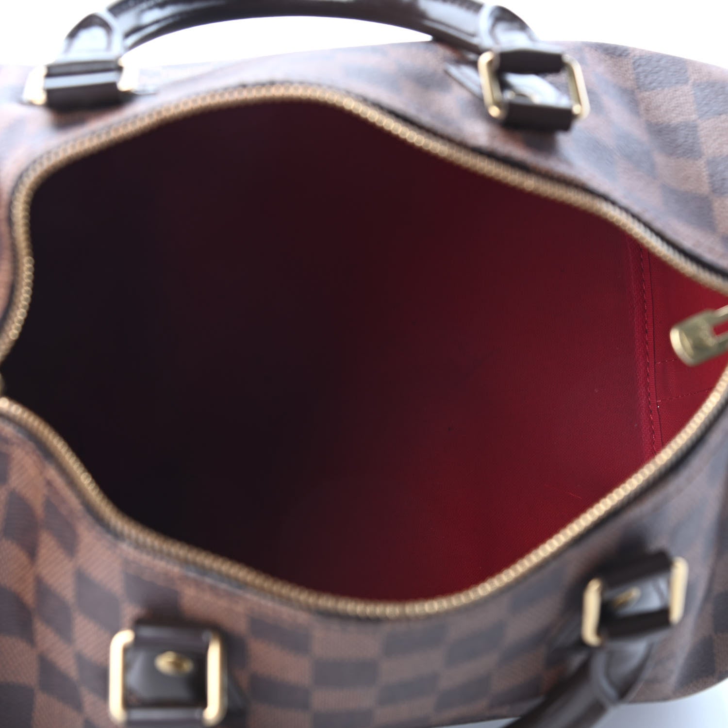 Louis Vuitton Damier Ebene Speedy Bandouliere 30 5 of 9