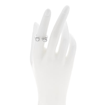 Messika 18K White Gold Diamond .70ct My Twin Moi & Toi Ring 53 6.25 2 of 7