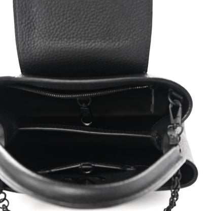 Louis Vuitton Taurillon Capucines BB Matte Black 5 of 8