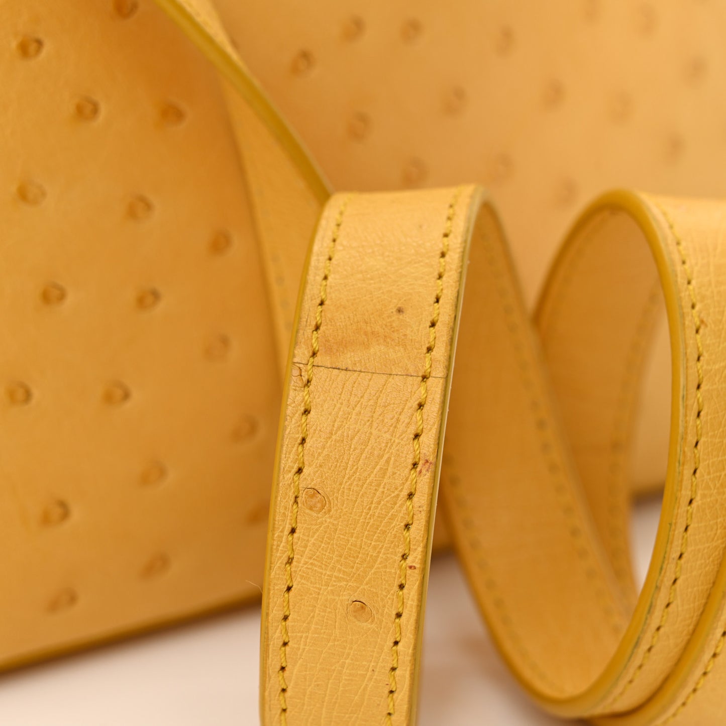 Ostrich Capucines BB Yellow