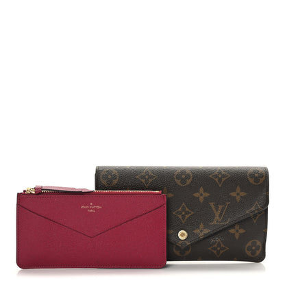Louis Vuitton LOUIS VUITTON Monogram Jeanne Wallet Fuchsia 2 of 10