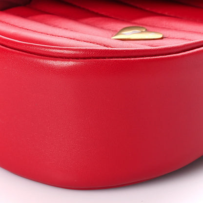 Louis Vuitton Calfskin Love Lock New Wave Chain PM Scarlet 8 of 8