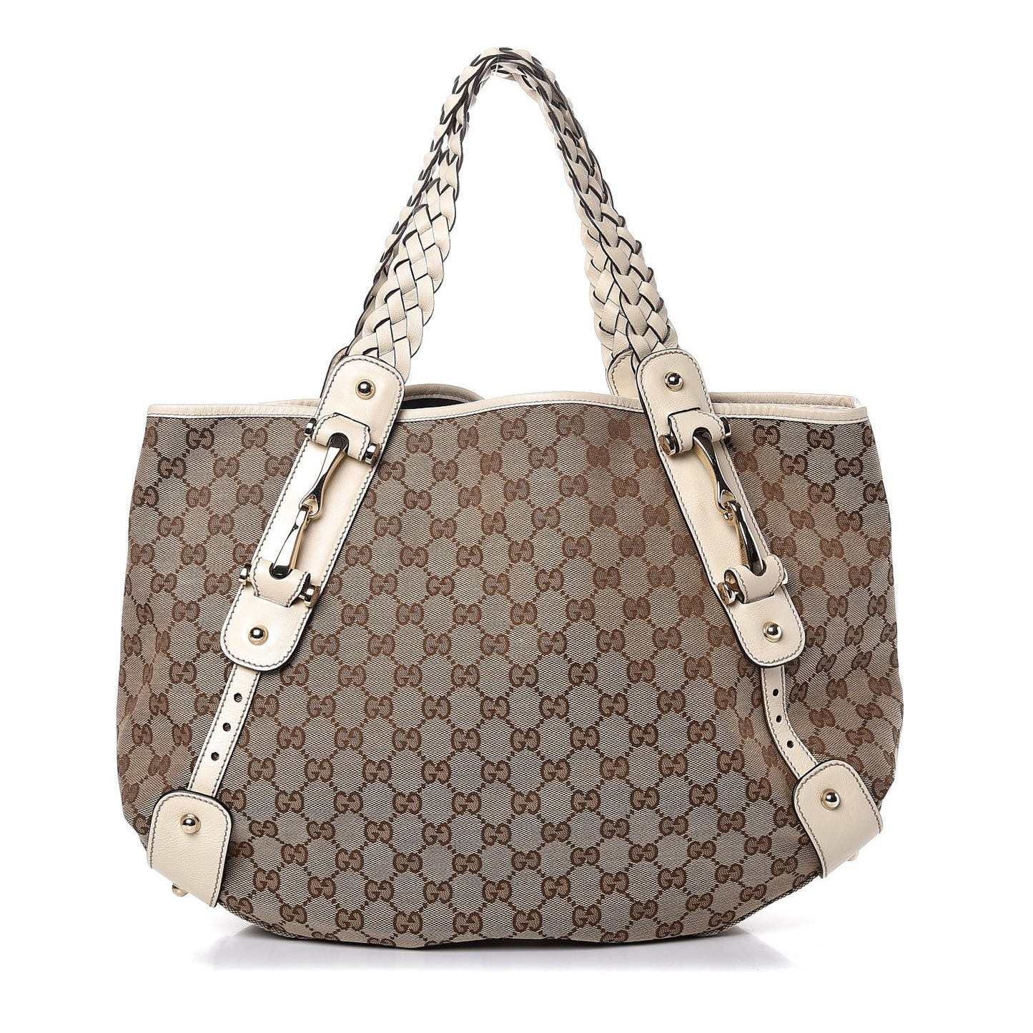 Monogram Medium Pelham Shoulder Bag Off White