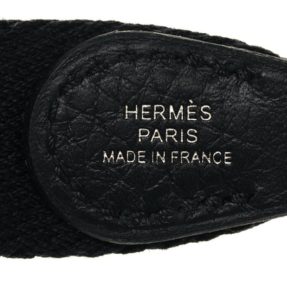 Hermes Taurillon Clemence Evelyne TPM Black 6 of 10