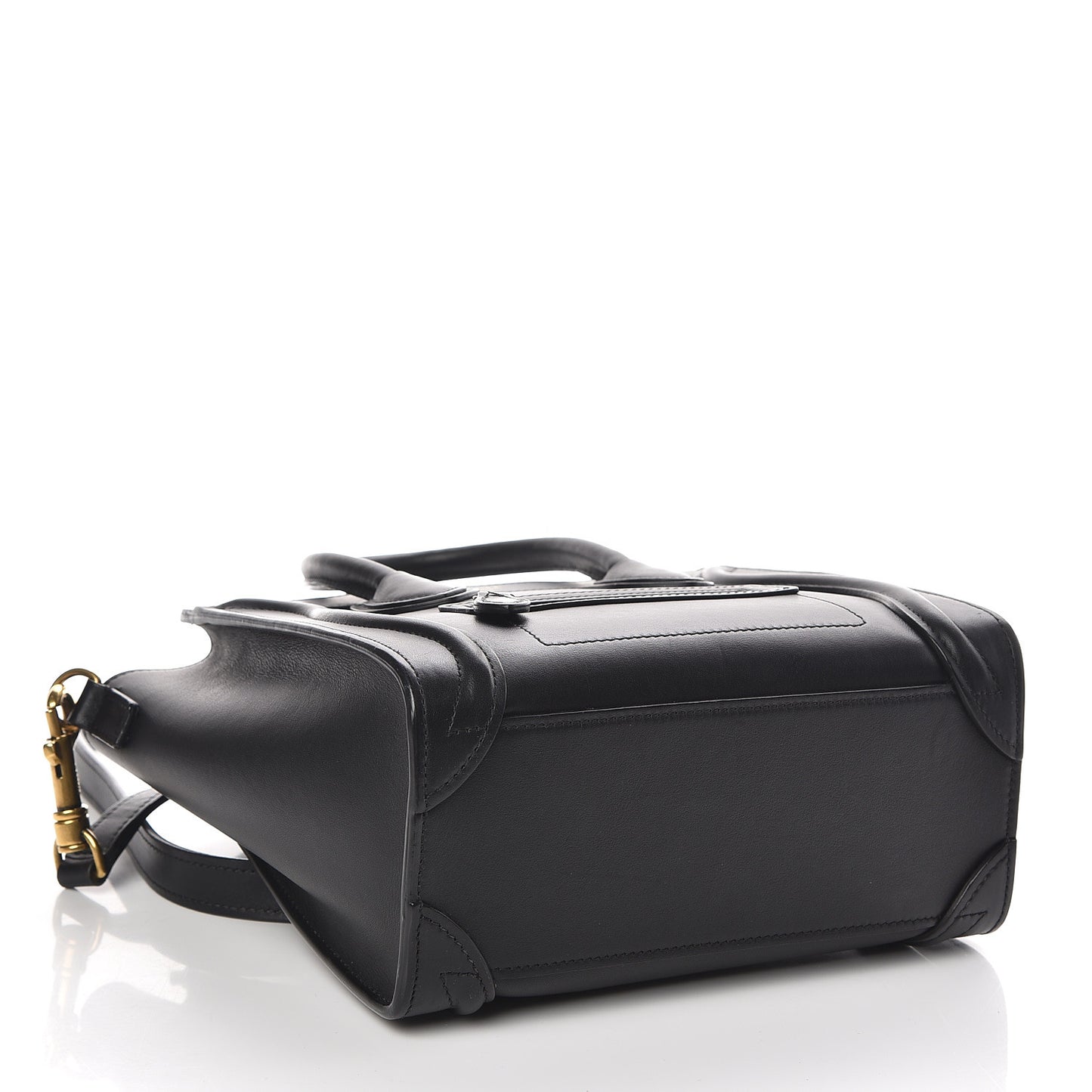 Smooth Calfskin Nano Luggage Black