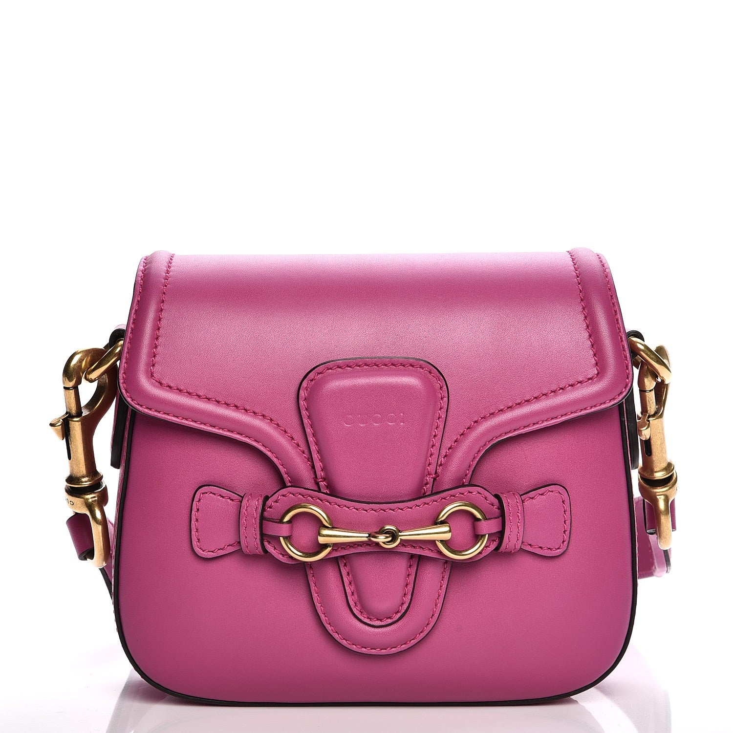 Gucci Ruinart Calfskin Small Lady Web Shoulder Bag New Rosette 3 of 10