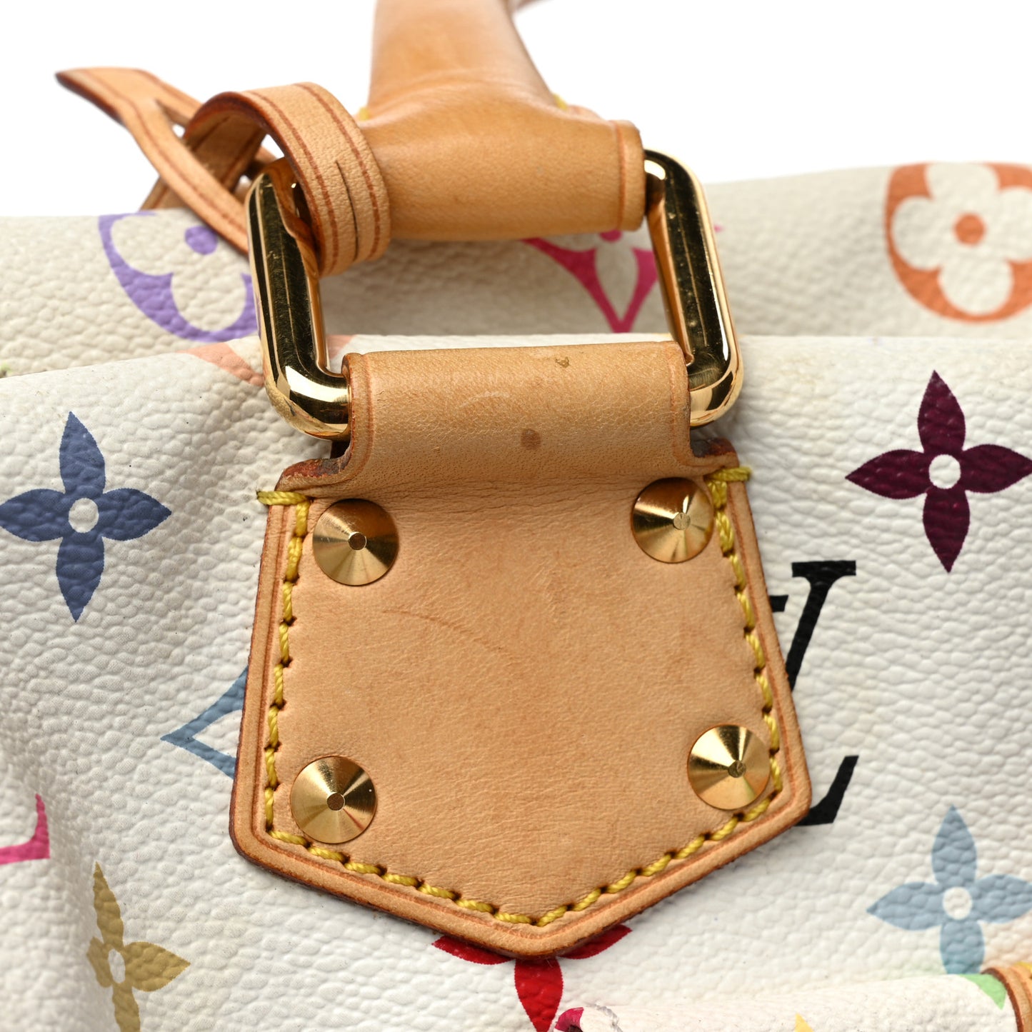 Monogram Multicolor Speedy 30 White