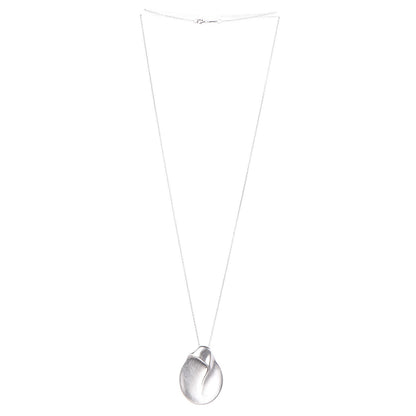 Tiffany Sterling Silver 40mm Elsa Peretti Madonna Pendant Necklace 3 of 7