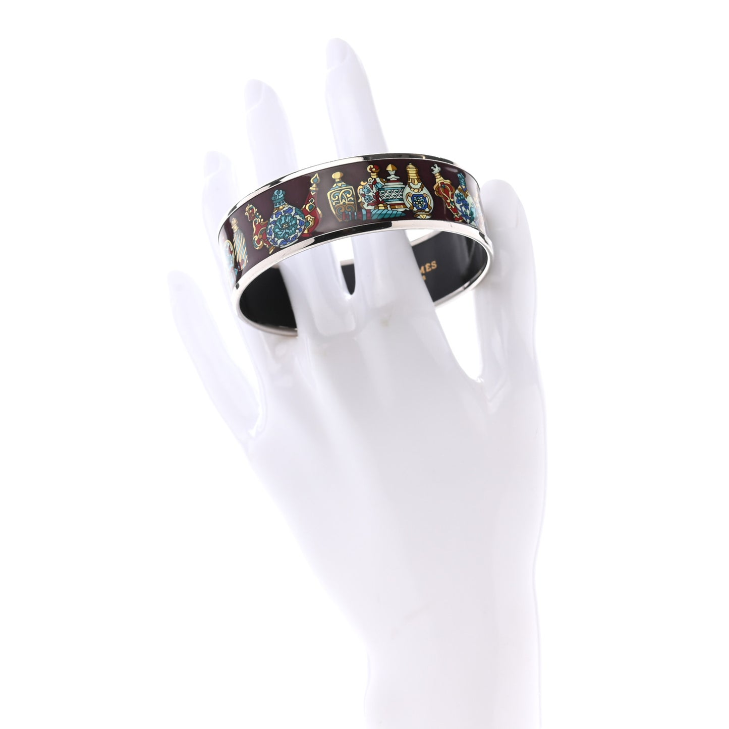 Enamel Printed Wide Flacons Bracelet 65