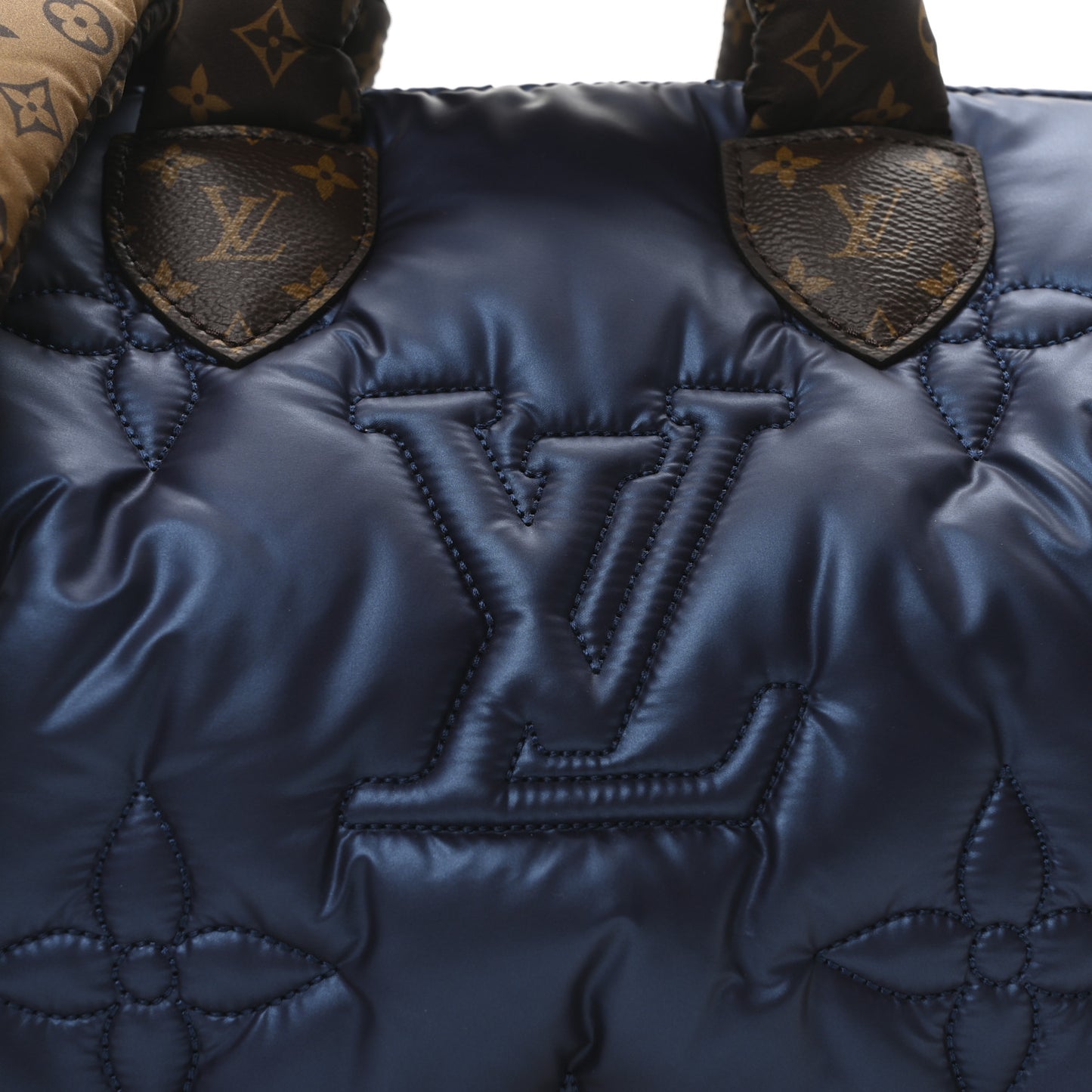 Econyl Mini Monogram Pillow Speedy Bandouliere 25 Navy