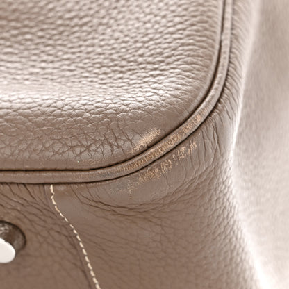 Hermes Taurillon Clemence Lindy 34 Etoupe 11 of 18