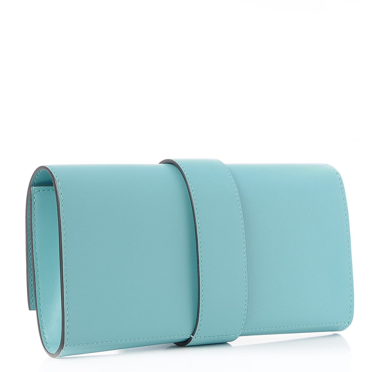 Tadelakt Medor 23 Clutch Bleu Atoll