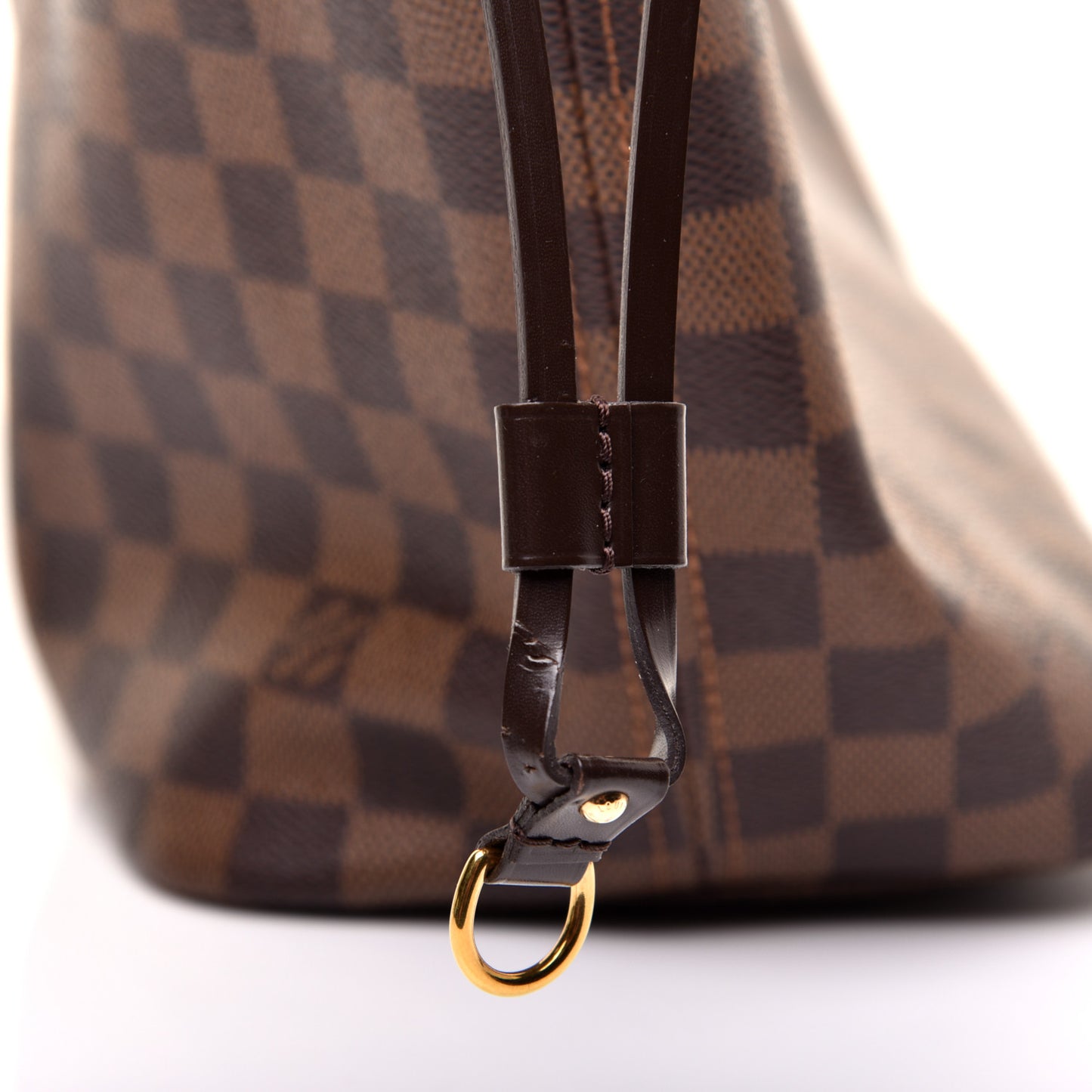 Damier Ebene Neo Neverfull MM Rose Ballerine