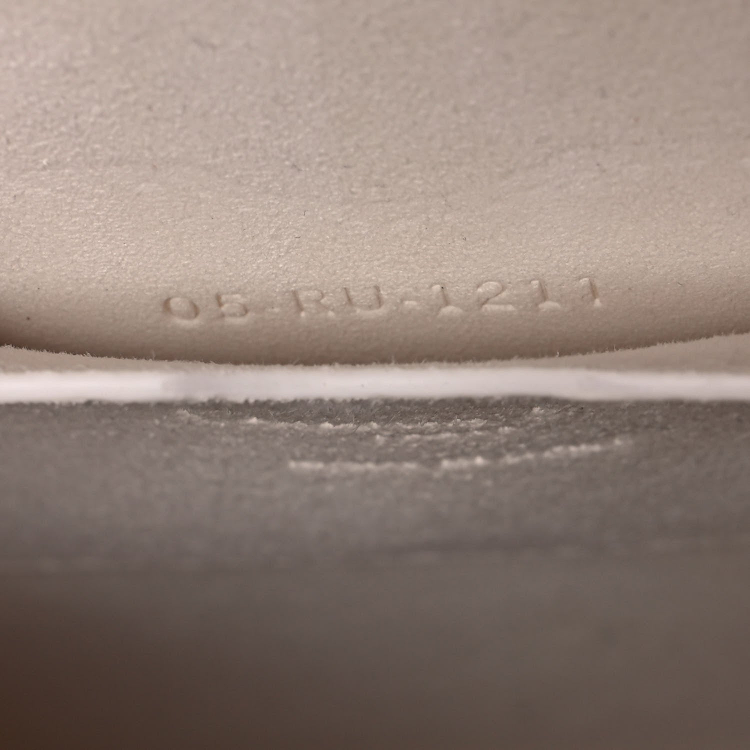 Christian Dior Calfskin Perforated Oblique Medium Bobby Flap White Blue 7 of 12