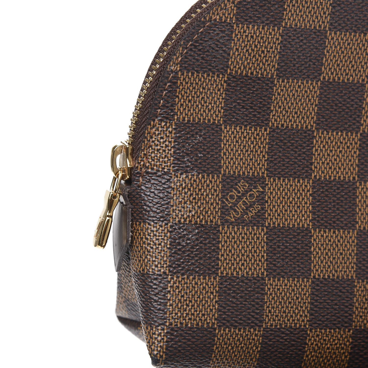Louis Vuitton Damier Ebene Cosmetic Pouch GM 10 of 10