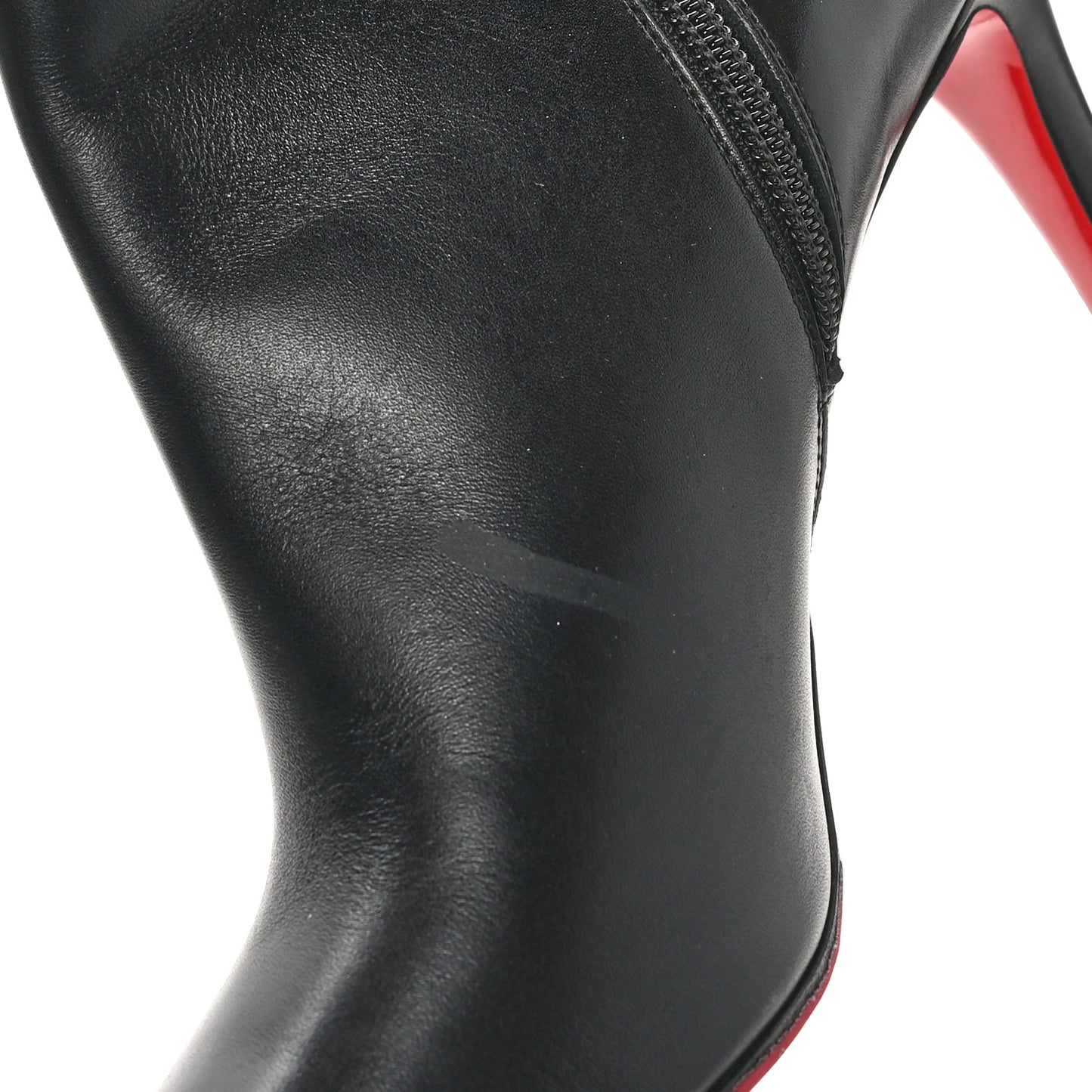 Calfskin Pumppie Botta 85 Knee Boots 39.5 Black