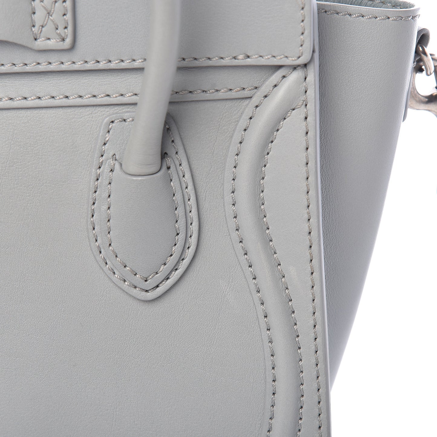 Smooth Calfskin Nano Luggage Sky