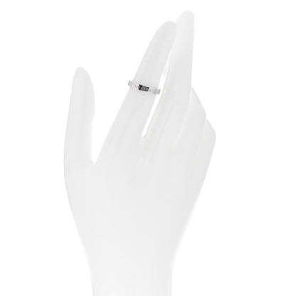 Tiffany Platinum Logo Band Ring 48 4.5 2 of 4