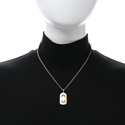 Bulgari 18K Yellow Gold Parentesi Pendant Necklace 2 of 5