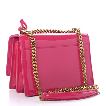 Saint Laurent Patent Small Monogram Sunset Bubblegum 2 of 4