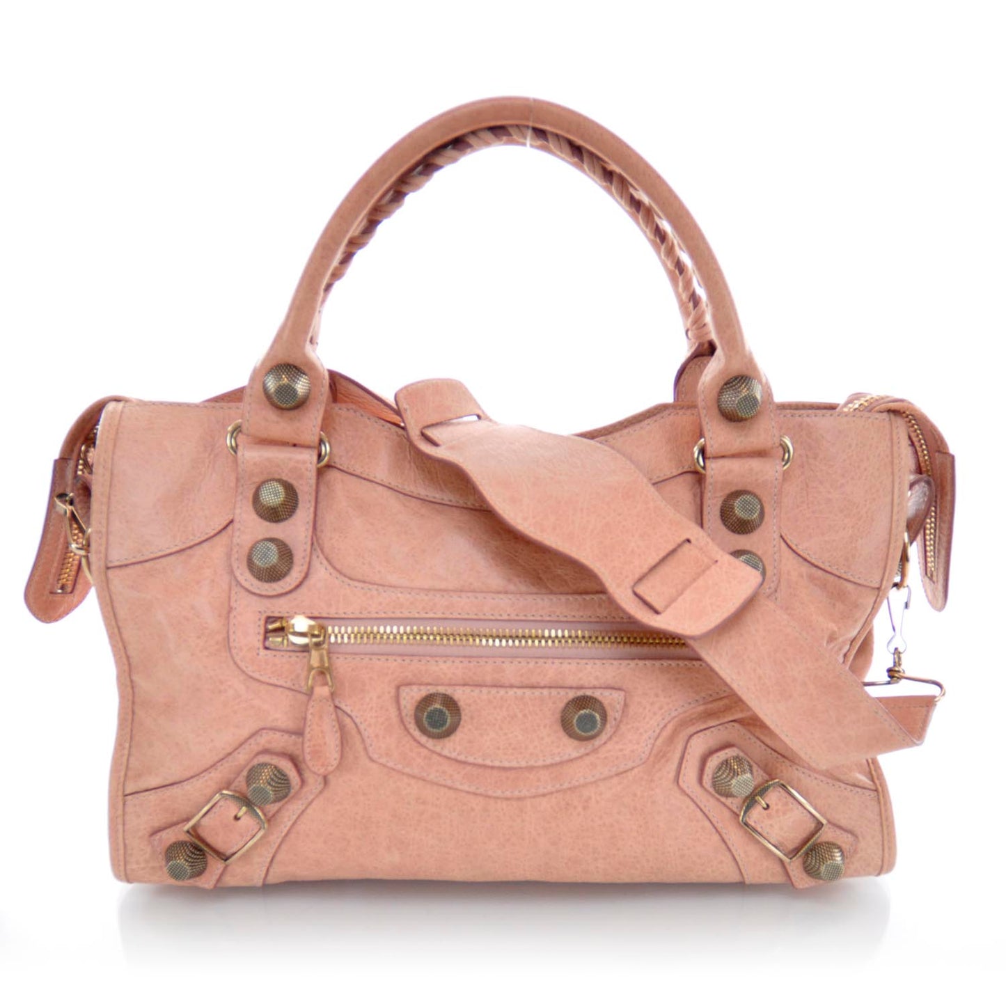 Agneau Giant 21 Gold Hardware CIty Vieux Rose