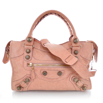 Balenciaga Agneau Giant 21 Gold Hardware CIty Vieux Rose 1 of 10
