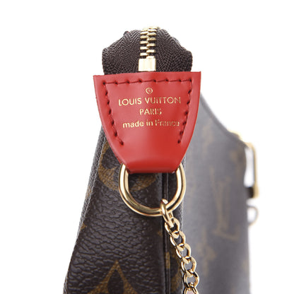 Louis Vuitton Monogram 2020 Christmas Animation Bumper Cars Mini Pochette Accessories Coquelicot 9 of 10
