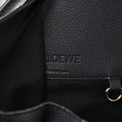 Loewe Calfskin Medium Hammock Shoulder Bag Midnight Blue Black 6 of 12