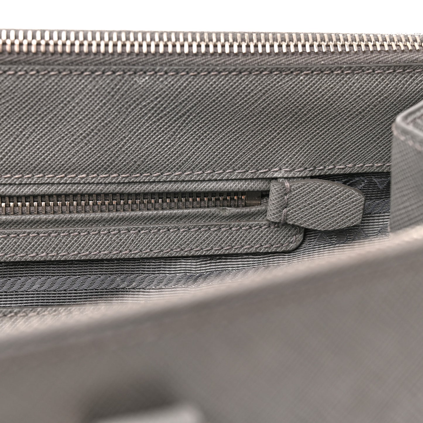 Saffiano Large Galleria Double Zip Tote Marmo