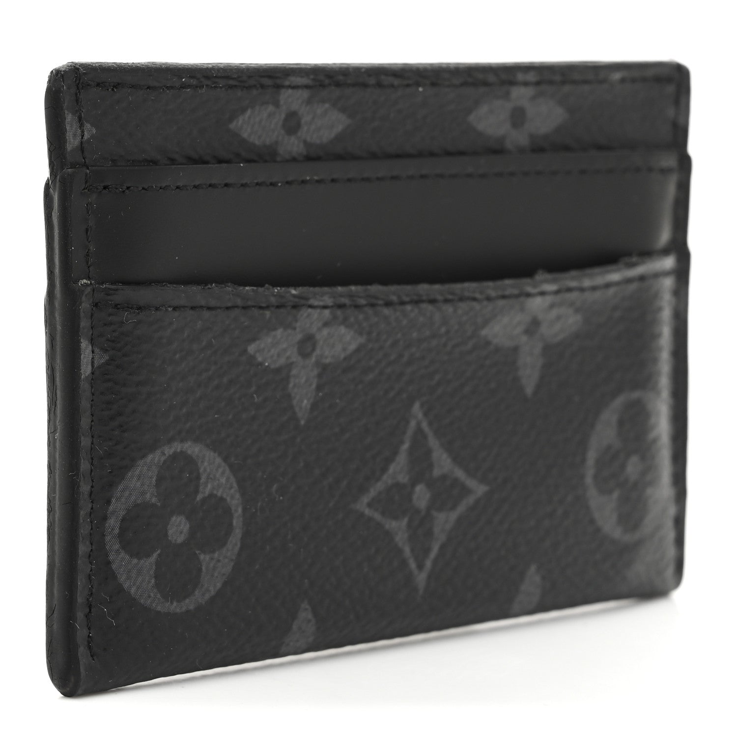 Louis Vuitton Monogram Eclipse Porte-Cartes Double Card Holder 3 of 9