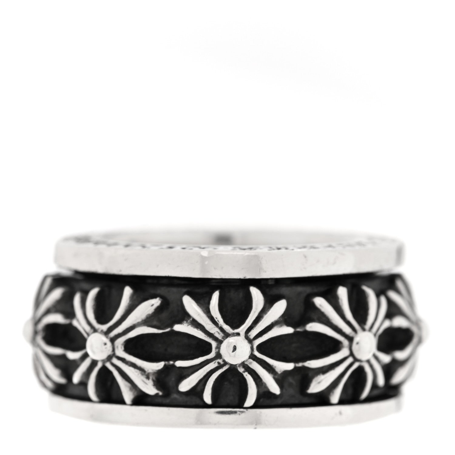 Chrome Hearts Sterling Silver Spinner Ring 57 8 1821110 – FASHIONPHILE