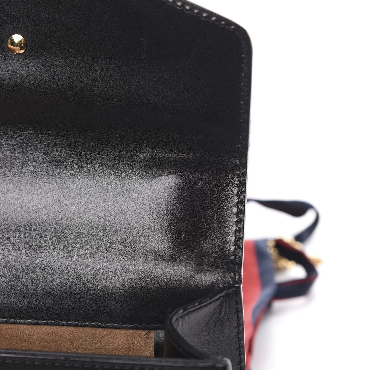 Calfskin Mini Sylvie Chain Shoulder Bag Black