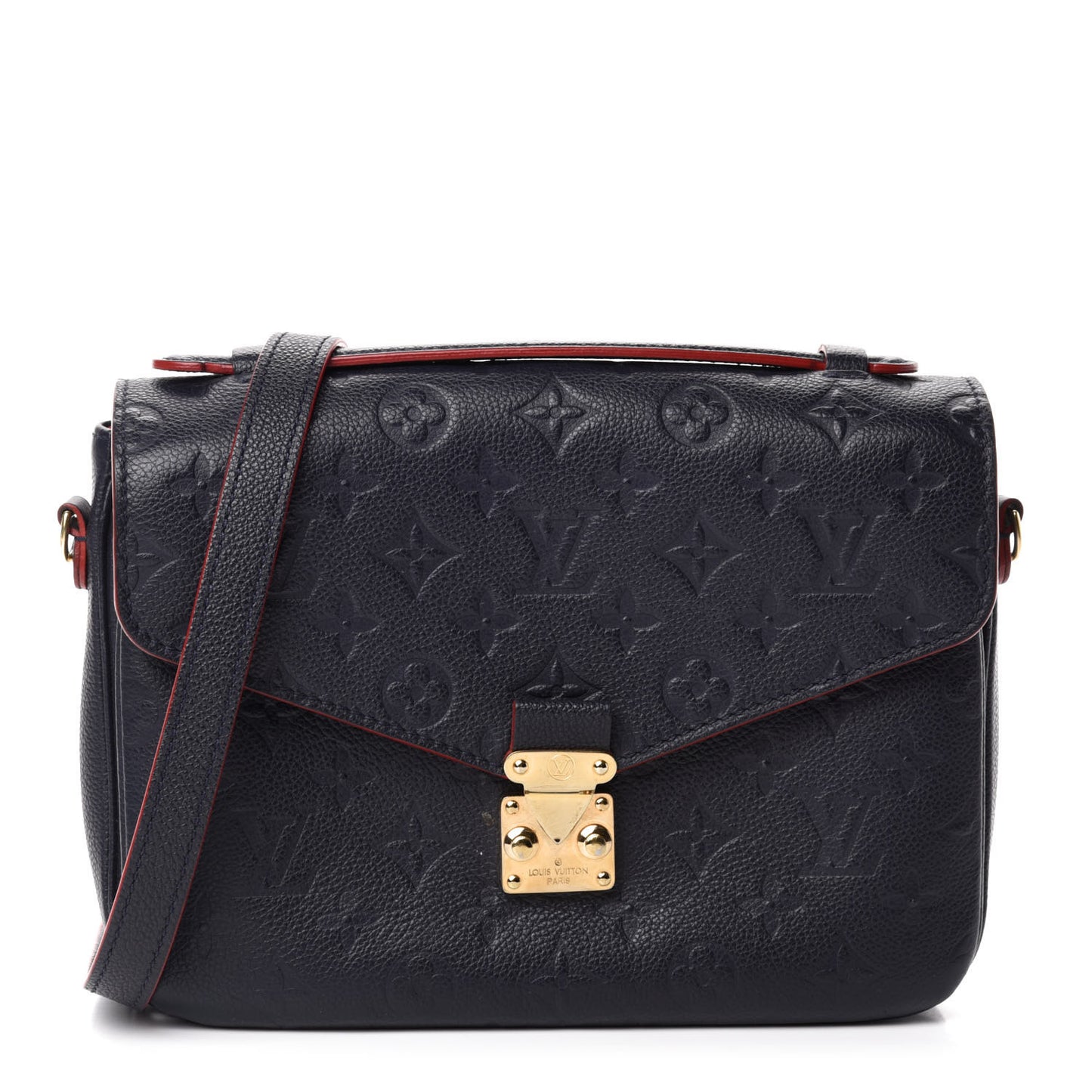 Empreinte Pochette Metis Marine Rouge