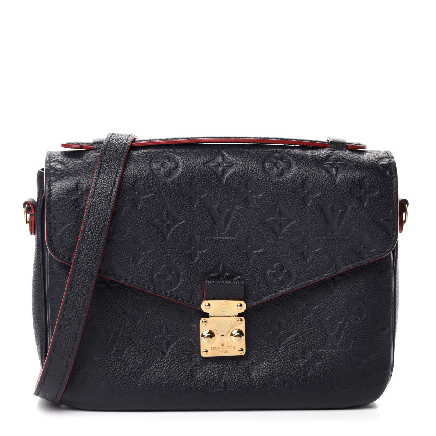 Louis Vuitton Empreinte Pochette Metis Marine Rouge 1 of 12