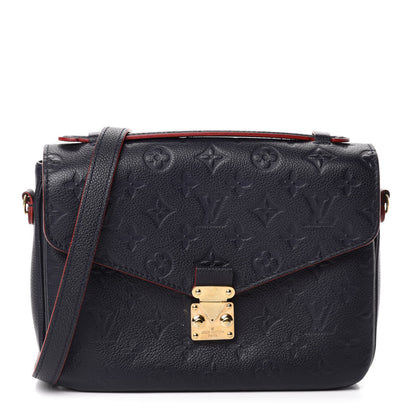 Louis Vuitton Empreinte Pochette Metis Marine Rouge 1 of 12