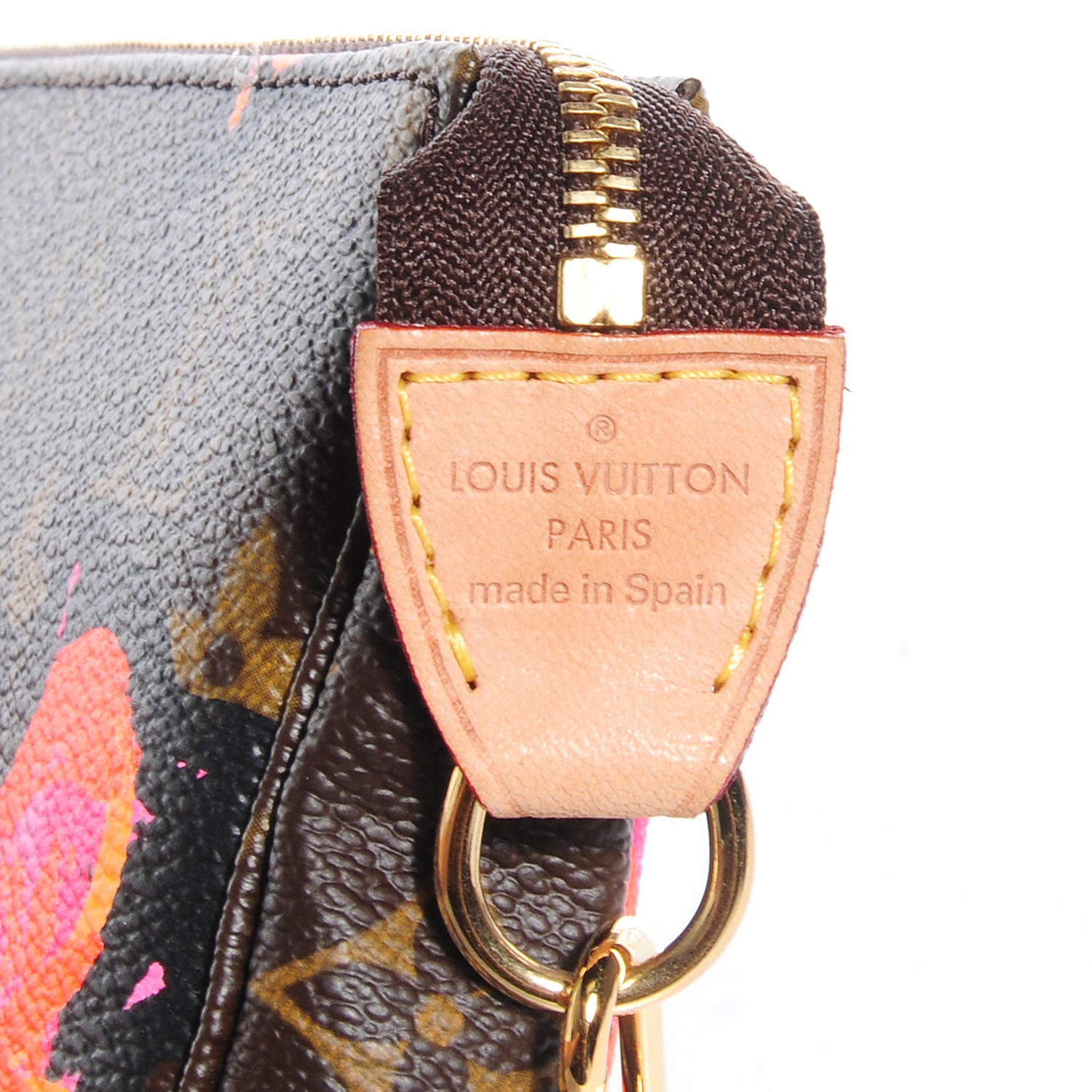 Louis Vuitton Monogram Roses Pochette Accessories 7 of 7