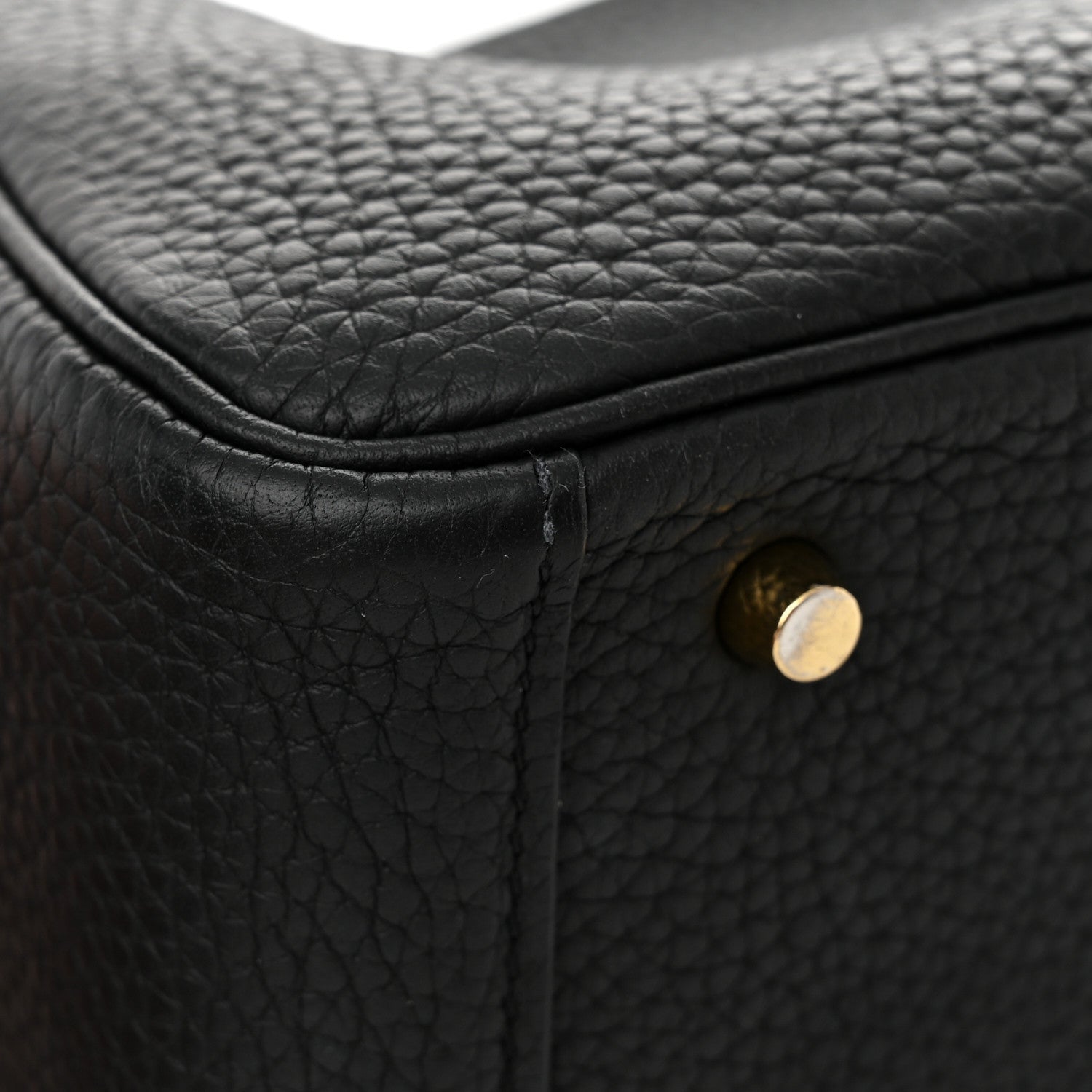 Hermes Taurillon Clemence Mini Lindy 20 Black 15 of 17