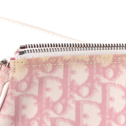 Christian Dior Monogram Mini Saddle Pochette Pink 10 of 15